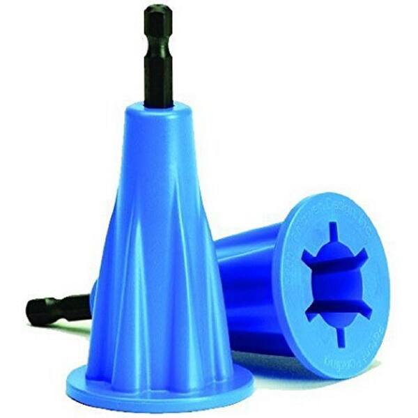 Rack-A-Tiers Tom 2-Way NM Wire Connector 1/2" - Bag Of 100, For Securing Electrical Cables To Boxes