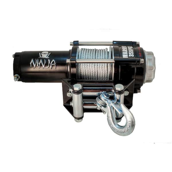 DK2 3500 lbs. Electric ATV/UTV Winch (Synthetic Rope Included)