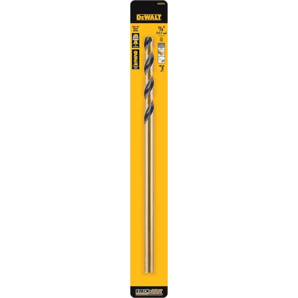 Black and Gold Drill Bit 3/8 in. x 12 in.