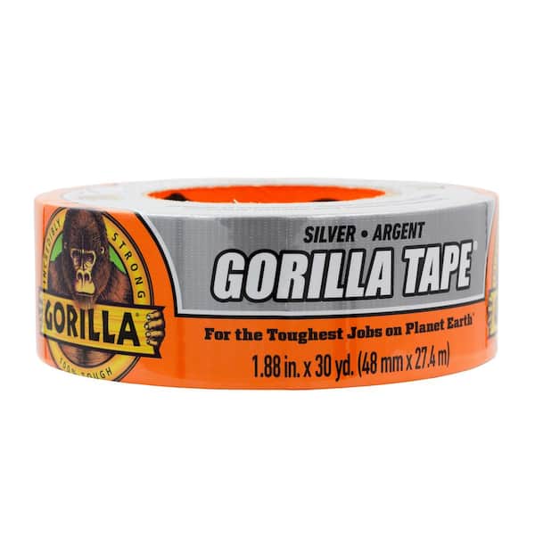 Gorilla 30 yd. Silver Duct Tape (6-Pack)