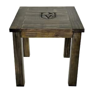 Golden Knights Reclaimed Side Table