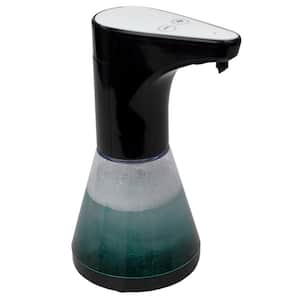 Free Standing 8 oz. Soap Dispenser Automatic Compact Countertop in Black