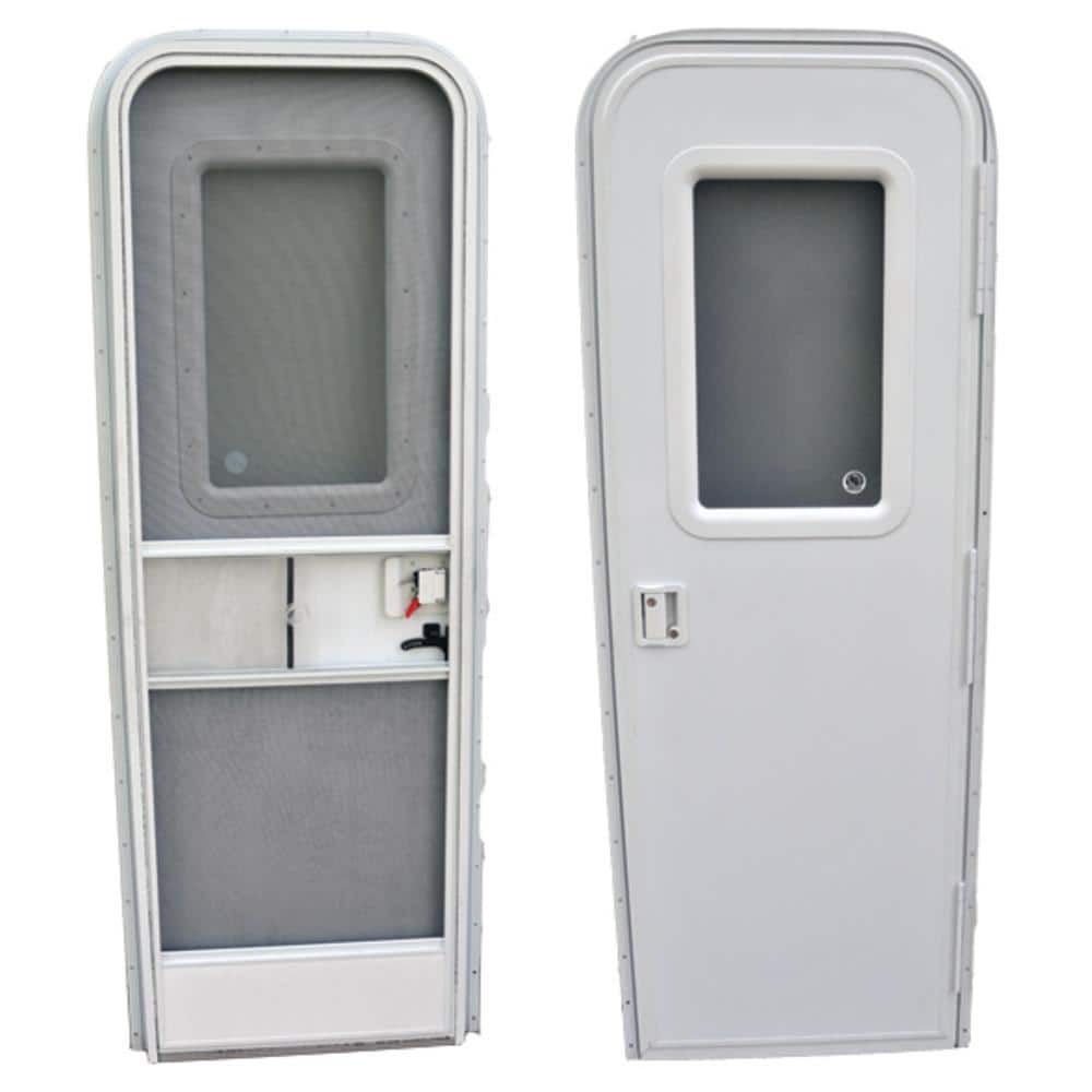 Lippert Thin Shade Complete Window Kit For RV Entry Doors