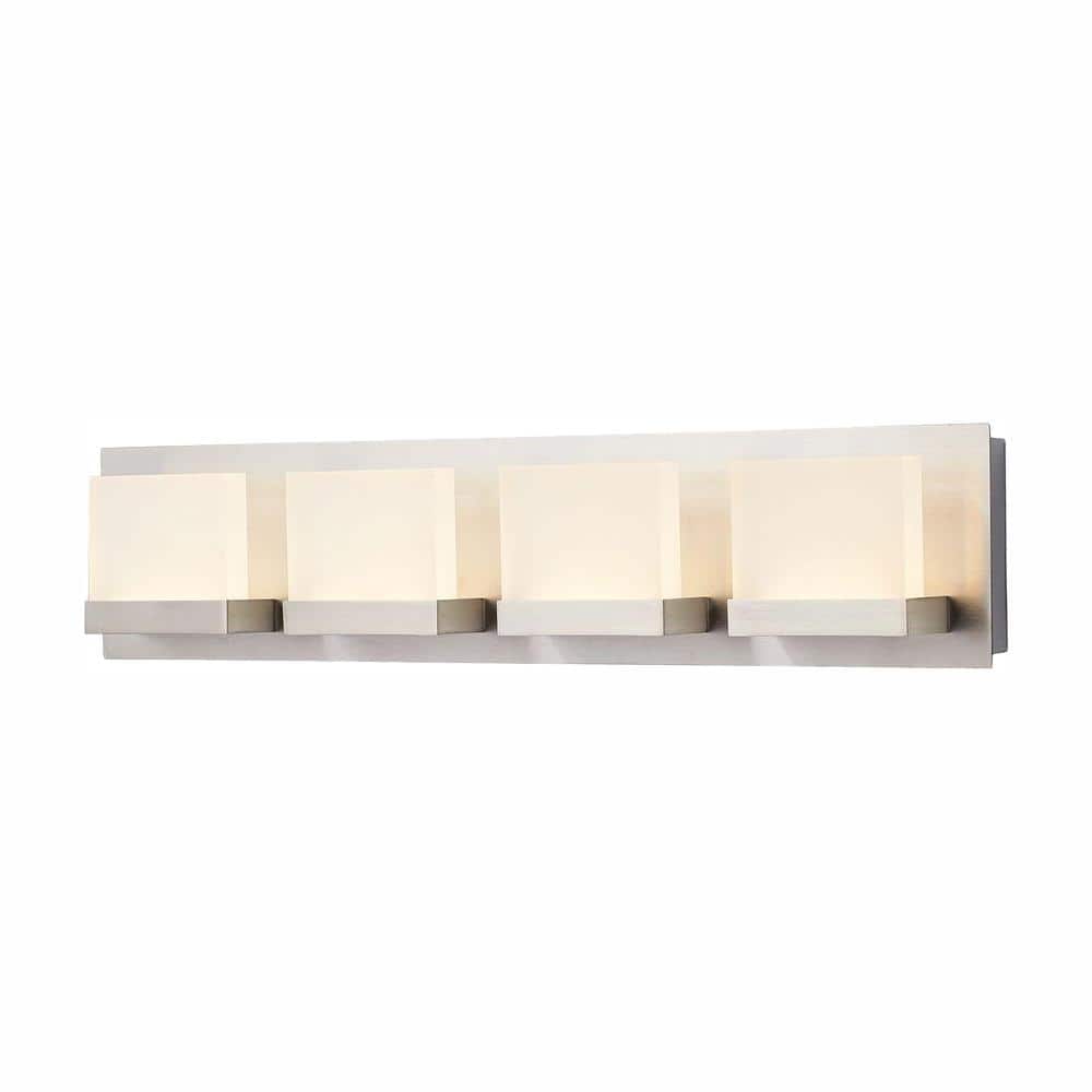 Home Decorators Collection Alberson Collection 4 Light Brushed
