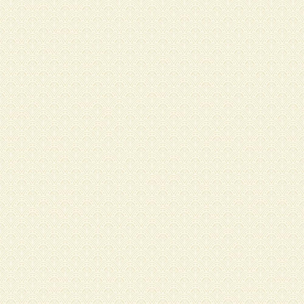 Athena White Scalloped Botanical Wallpaper Sample price history on PriceWatchPro