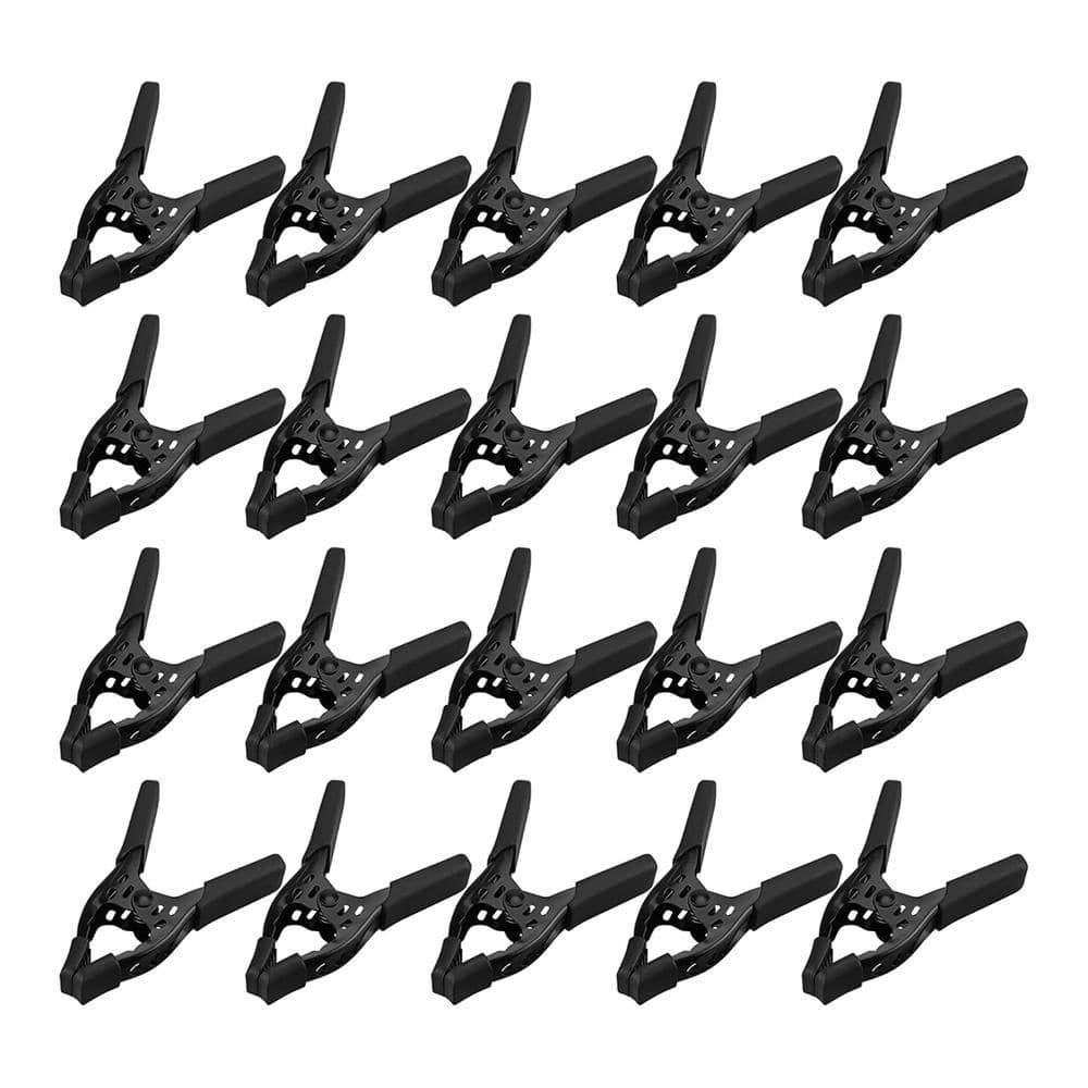 Metal Heavy Duty Spring Clamps 20-Pieces Robust Durability Anti-Corrosion Comfort Handling Multi-Functional Essential price history on PriceWatchPro