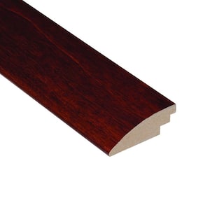 High Gloss Birch Cherry 3/8 in. Thick x 2 in. Wide x 78 in. Length Hard Surface Reducer Molding