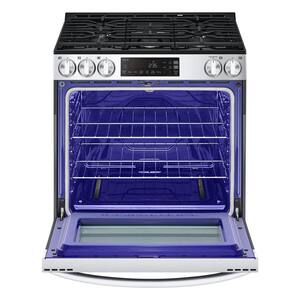 30 in. Slide-In Gas Range with 5-Elements in Stainless Steel