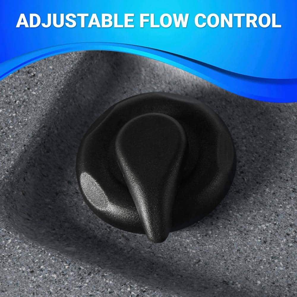 Gray Granite 4-Person Rectangle Plug and Play Hot Tub