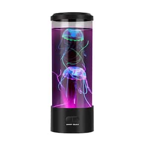2.5-Watt Jellyfish Lava Lamp Multi-Color Changing Mood Night Light USB Electric Desk Tank Decoration