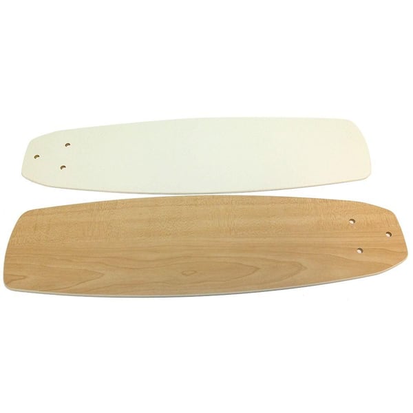 PRIVATE BRAND UNBRANDED Replacement Blades for Southwind White Ceiling Fan (Set of 5)