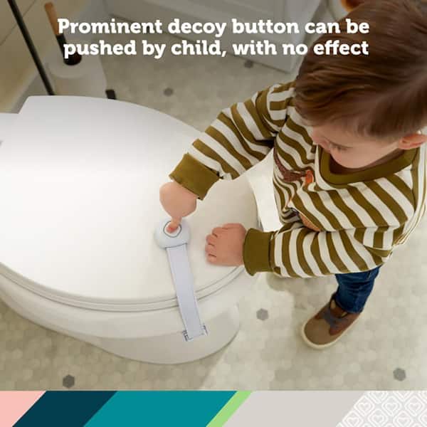 Safety 1st OutSmart Toilet Lock HS288 The Home Depot