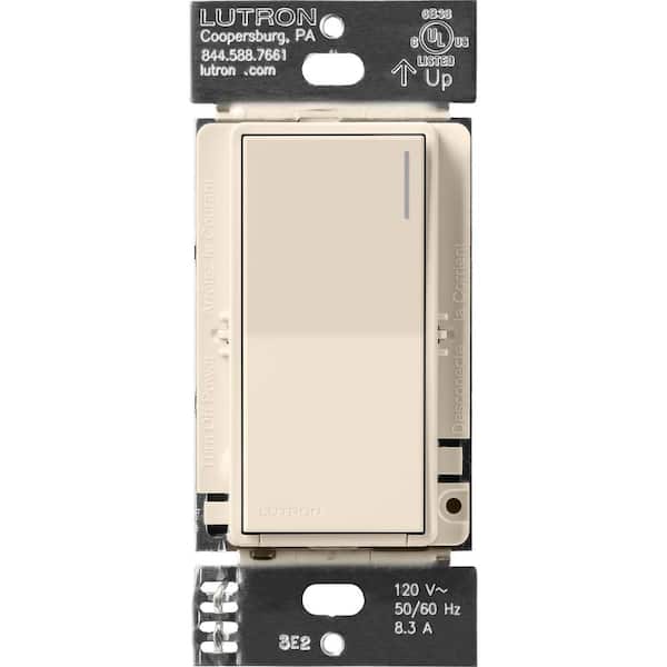 Lutron Sunnata Companion Switch, only for use with Sunnata On/Off Switches, Light Almond (ST-RS-LA)