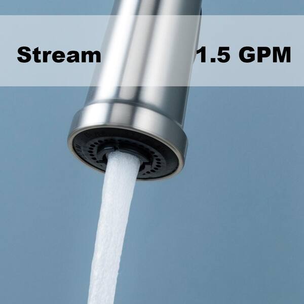 Home Improvement MOEN Indi 87090MSRS Kitchen Faucet Reflex Spot Resist