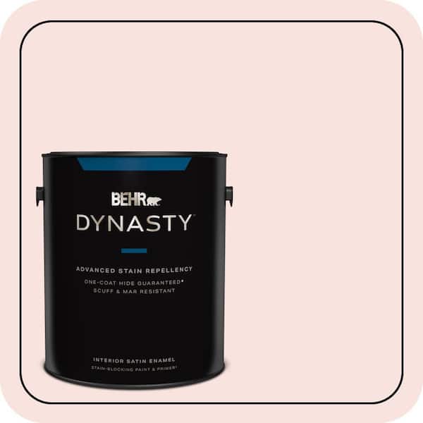 BEHR DYNASTY 1 gal. #170C-1 Berry Cheesecake Satin Enamel Interior Stain-Blocking Paint & Primer