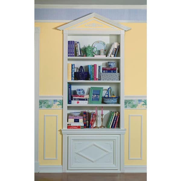 HOUSE OF FARA 0.66 in. x 2.25 in. x 8 ft. Basswood Wood Fluted Casing Moulding