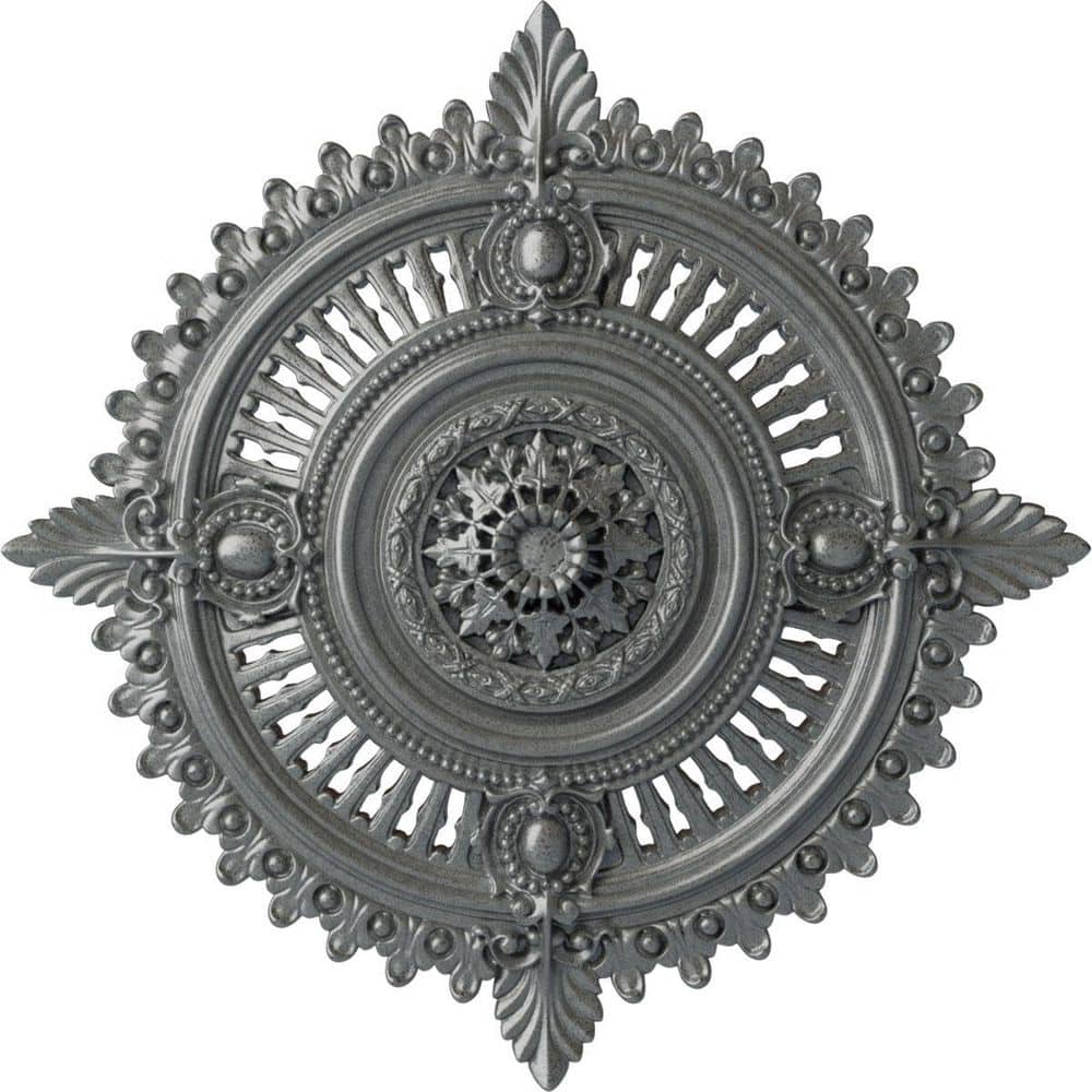 4 in. x 29-1/8 in. x 29-1/8 in. Polyurethane Haylynn Ceiling Medallion, Platinum price history on PriceWatchPro