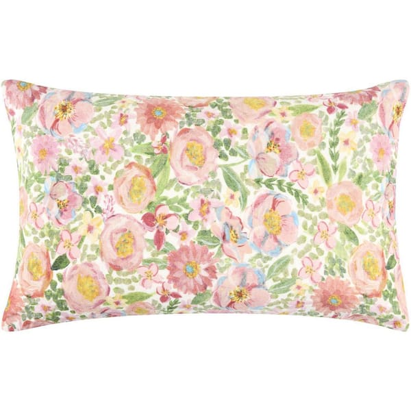 Livabliss Spring Bouquet SBT-003 14 in. L x 22 in. W Accent Throw ...