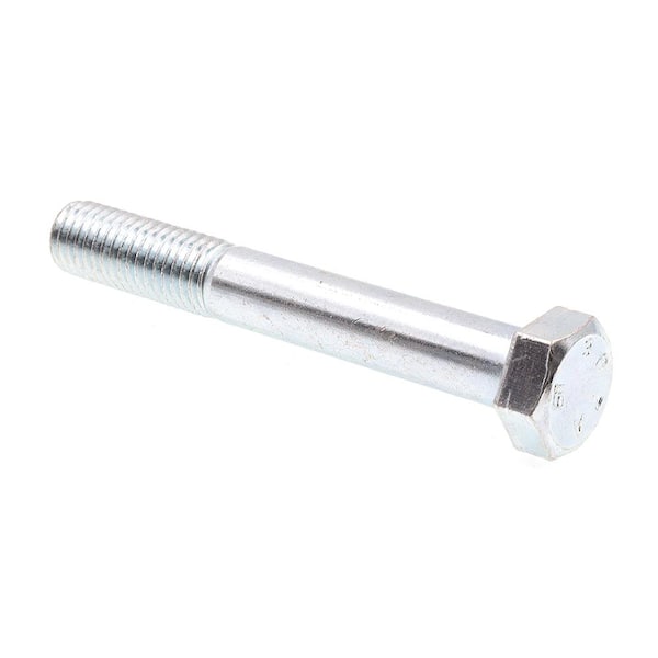Prime-Line 5/8 in.-11 x 4-1/2 in. A307 Grade A Zinc Plated Steel Hex Bolts (10-Pack)