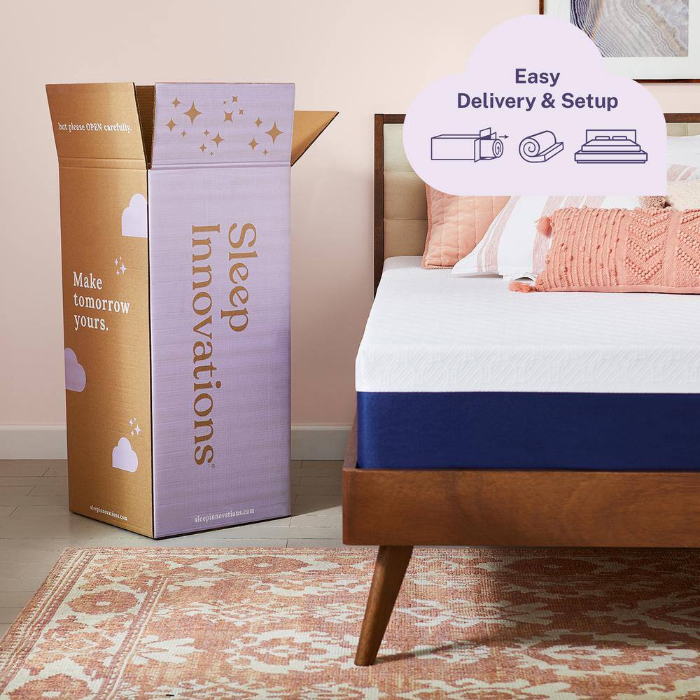 Shiloh 12" Full Memory Foam Mattress with Hypoallergenic Cover