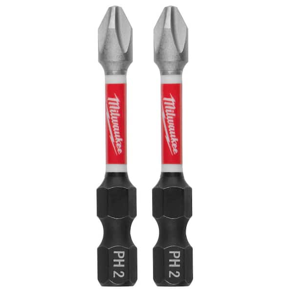 Milwaukee SHOCKWAVE Impact Duty 2 in. Phillips #2 Alloy Steel