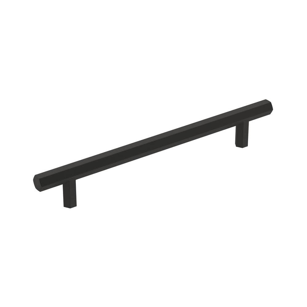 Matte Black Modern Cabinet Drawer Pull Bar