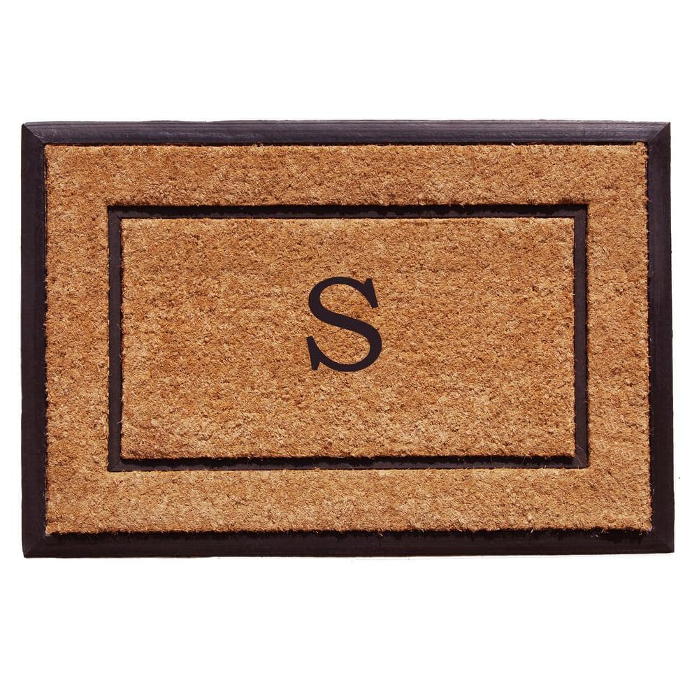 "The General 30 in. x 48"" Monogrammed Door Mat Letter S" price history on PriceWatchPro