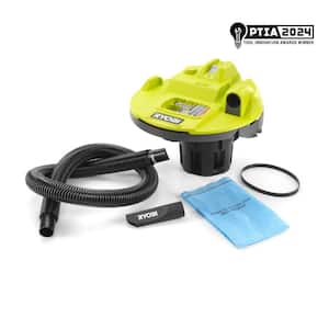 ONE+ 18V Cordless 5 Gal. Bucket Top Wet/Dry Vacuum (Tool Only) with 1/4 in. Hose and Crevice Tool