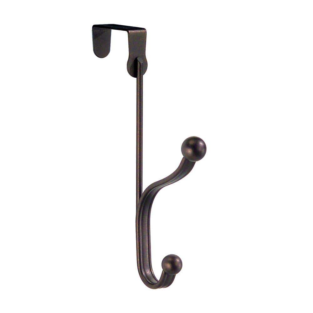 interDesign York Lyra OvertheDoor Quad Hook in Bronze 53271 The
