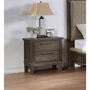 New Classic Furniture Cagney Vintage 2-drawer Nightstand