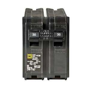 Homeline 30 Amp 2-Pole Circuit Breaker (6-pack)