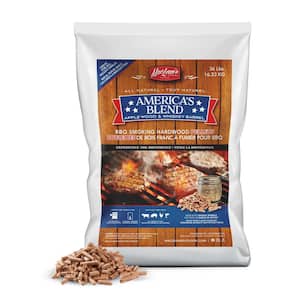 36 lbs. America's Apple/Whiskey Blend All-Natural Hardwood Pellets for Grilling or Smoking