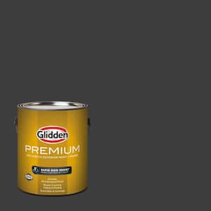 1 gal. PPG0995-7 Starless Sky Flat Exterior Latex Paint