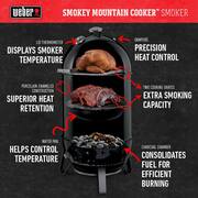 Smokey Mountain 18 in. Cooker Smoker Combo with iGrill Mini