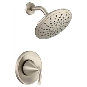 Glyde Posi-Temp Rain Shower Single-Handle Shower Only Faucet Trim Kit in Brushed Nickel (Valve Not Included)