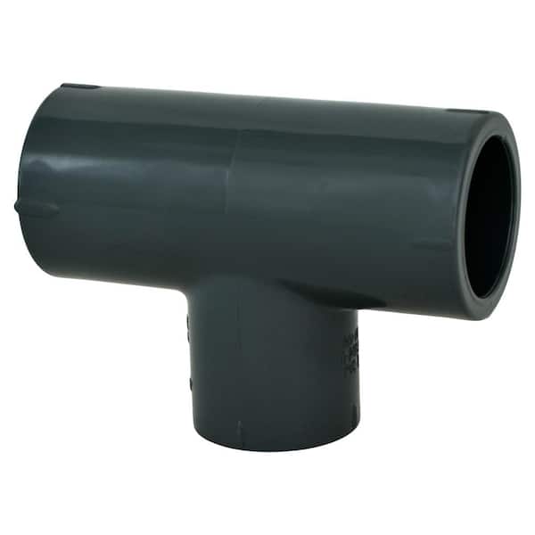 Charlotte Pipe 3/4 in. x 1/2 in. PVC S x S x S Tee Fitting
