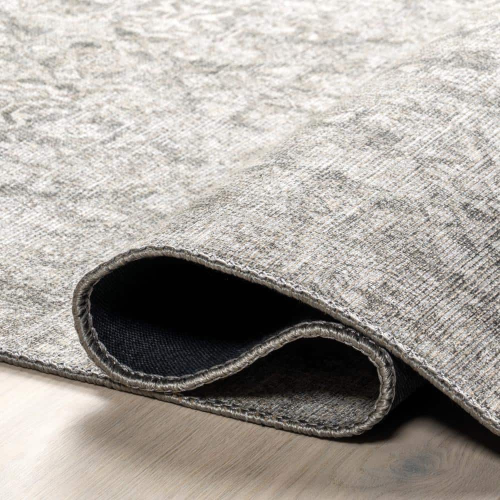 Calianna Grey 8' x 10' Synthetic Flat Woven Handmade Area Rug