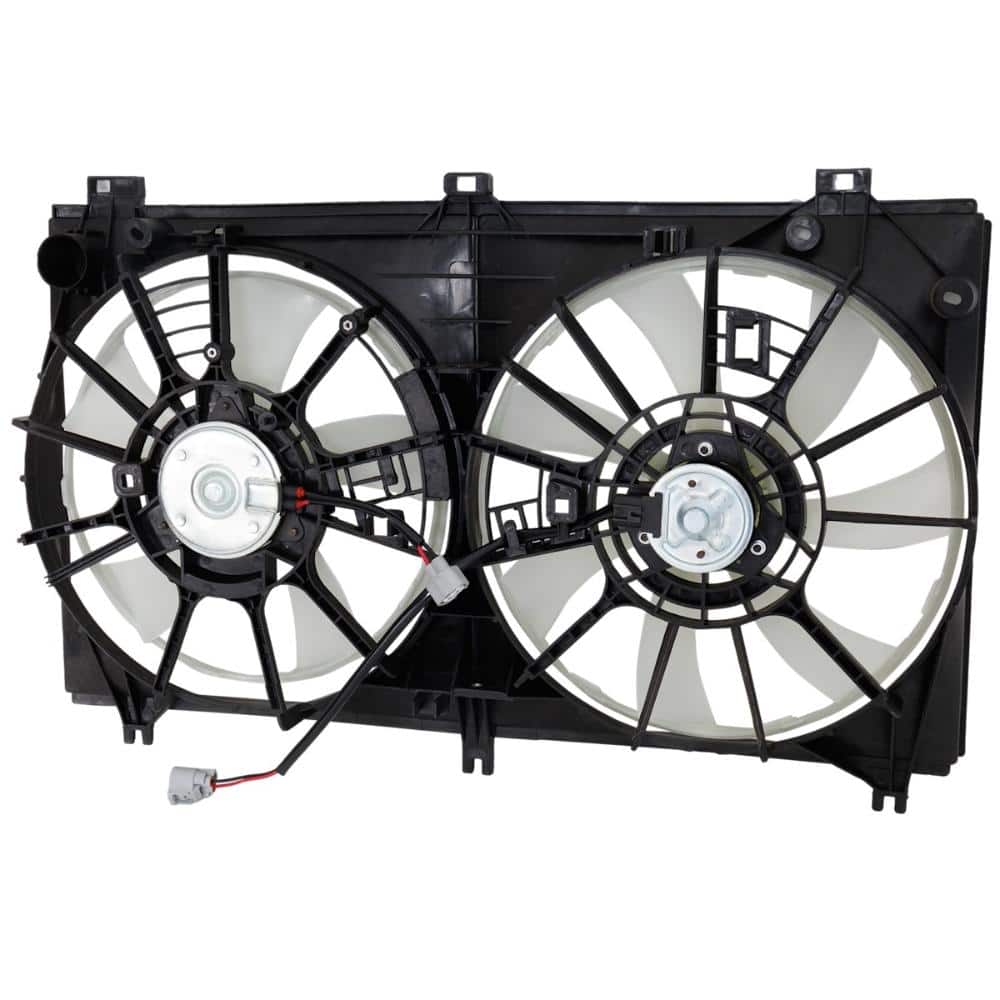 Cooling Fan Assembly Compatible with Lexus IS250 2014-2015 Radiator Fan, 2.5L, Dual fan price history on PriceWatchPro