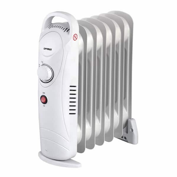 700-Watt Electric Portable Oil-Filled Radiator Heater