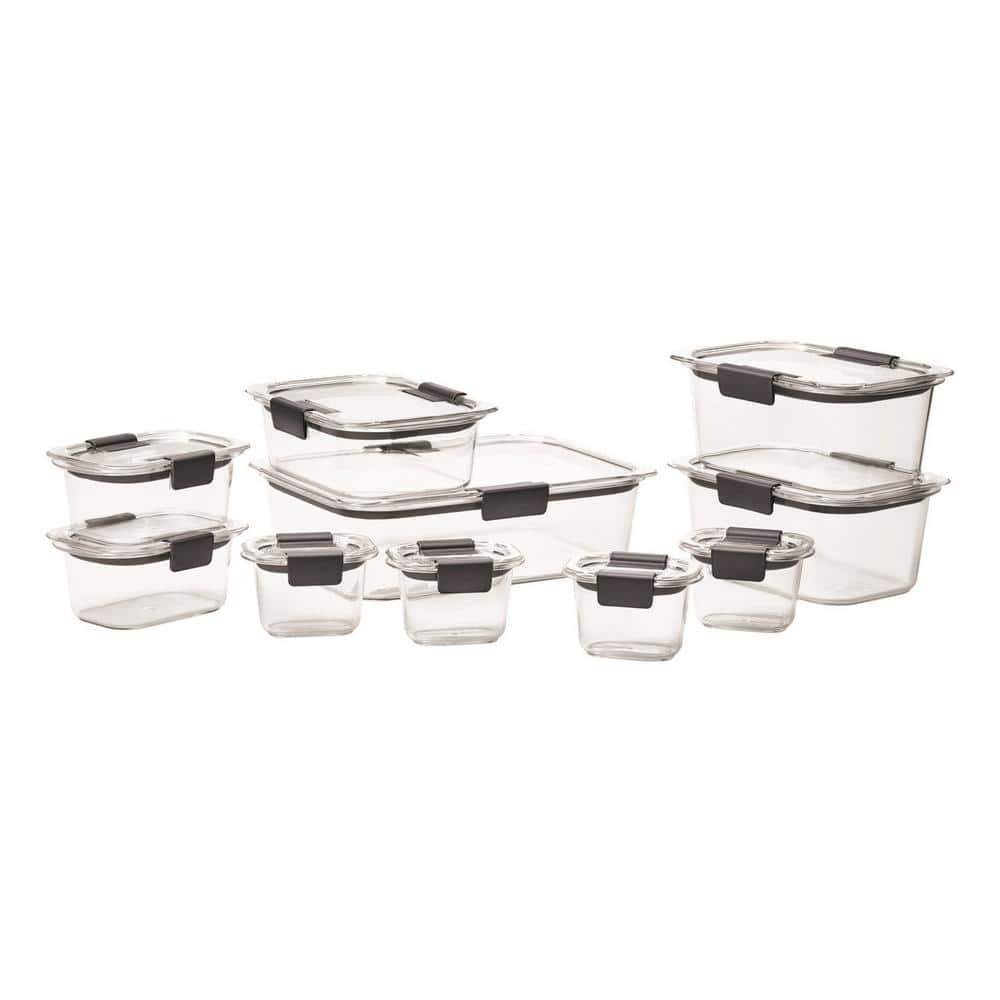 Reviews for Rubbermaid Brilliance 20-Piece Food Storage Container