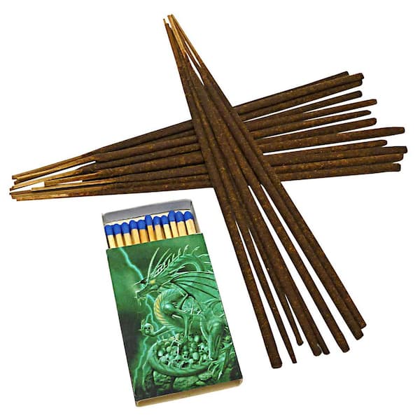 Design Toscano Dragon's Blood Scent Traditional Incense Sticks, Pack of 20