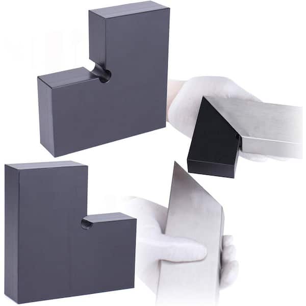 Afoxsos Custom Design 90 Degree Corner Handrail Connectors High Strength POM Material Indoor Outdoor Use Cable Railing System