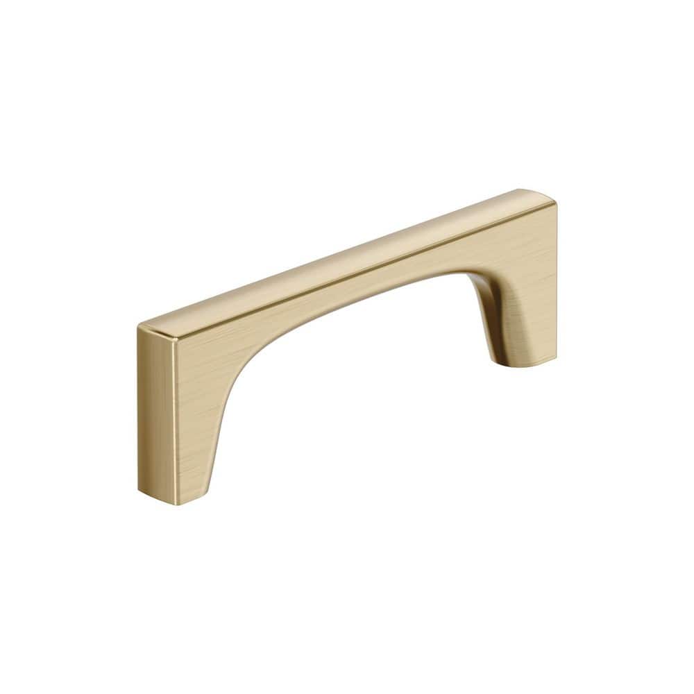 Merced 3-3/4 in. (96mm) Center-to-Center Golden Champagne Bar Cabinet Pull price history on PriceWatchPro