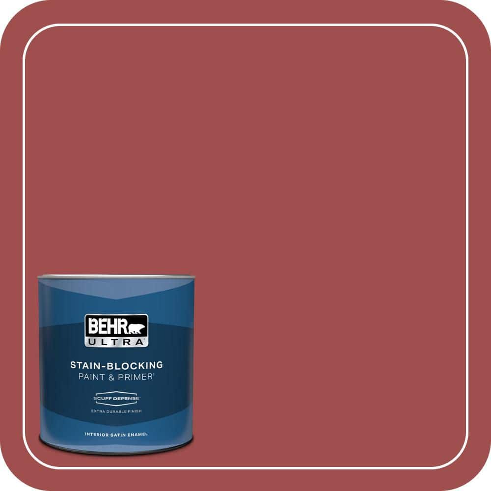 1 qt. #M150-7 Sweet Cherry Extra Durable Satin Enamel Interior Paint & Primer price history on PriceWatchPro
