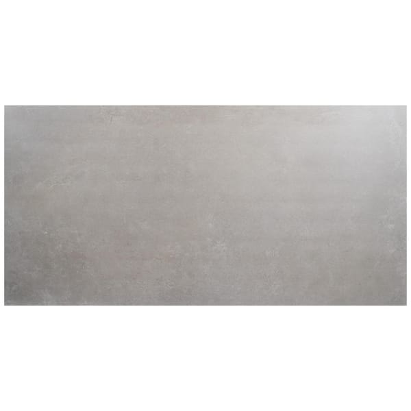 Auracreto Taupe Gray 8 in. x 0.33 in. Concrete Look Matte Porcelain Floor and Wall Tile Sample
