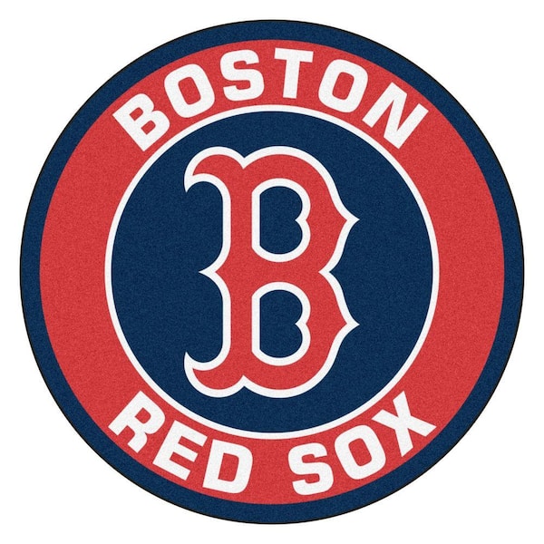 blande Derive bagagerum FANMATS MLB Boston Red Sox Red 2 ft. x 2 ft. Round Area Rug 18129 - The  Home Depot
