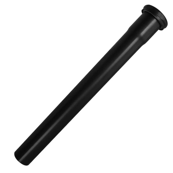 Westbrass 1-1/4 in. x 12 in. Brass Slip Joint Extension Tube in