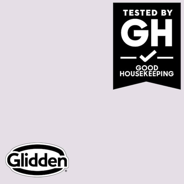 Glidden Premium 1 gal. PPG1176-1 Peek A Boo Flat Interior Paint