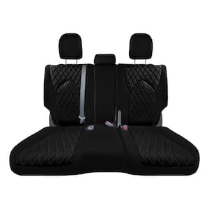 Neoprene Custom Fit Seat Covers for 2020-2024 Toyota Highlander Black - 2nd Row Set