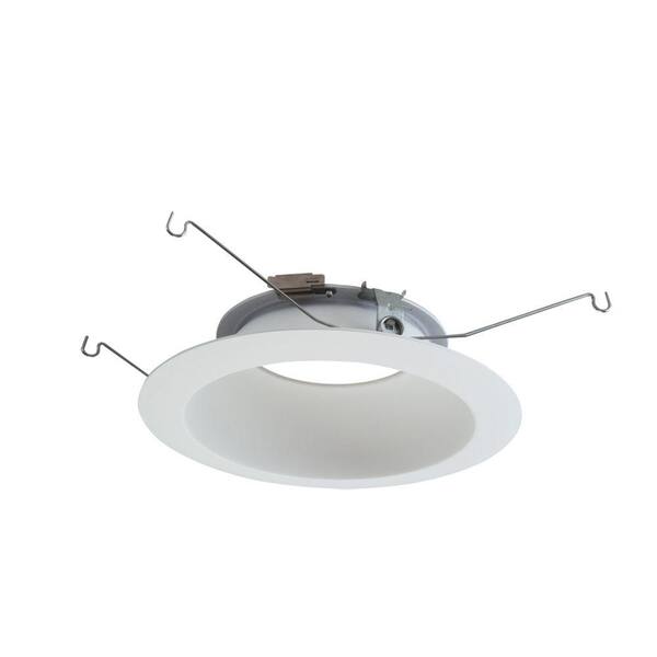 HALO ML 6 in. White LED Recessed Ceiling Light Reflector and Flange Attachable Module Trim